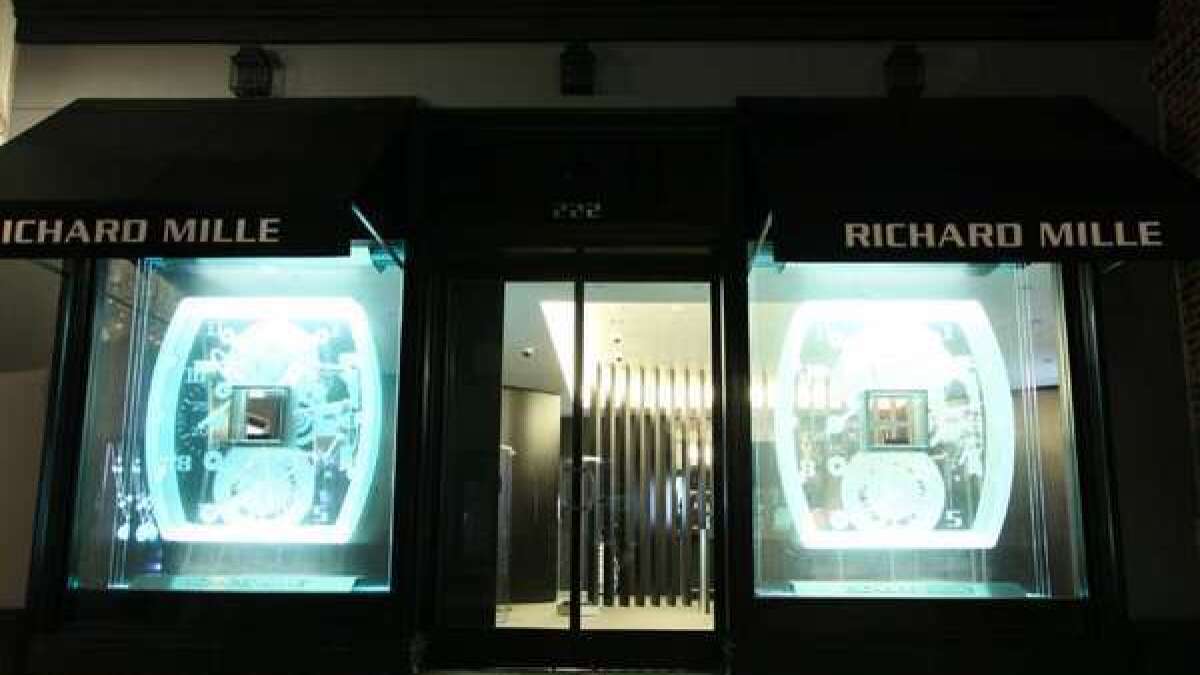 Richard Mille picks Las Vegas for second U.S. boutique Los